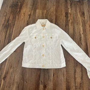 White Jean jacket Michael Kors